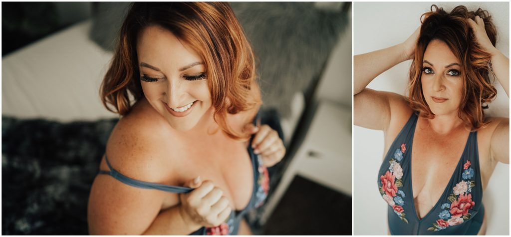 Women at boudoir session with Jacksonville Florida Photographer Angelica
