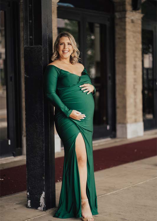 jacksonville maternity photographer in downtown