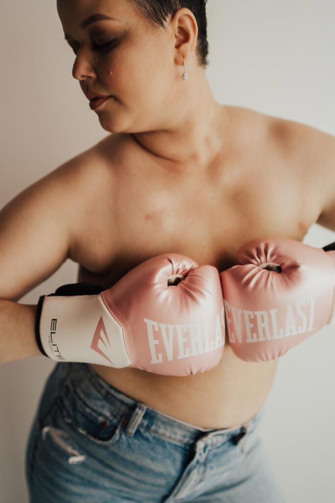 Carmen - what surviving-Breast Cancer looks like | Pompy Portraits Boudoir Photography