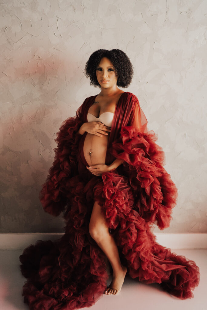 Woman posing showing What to Wear for a Boudoir Photoshoot 